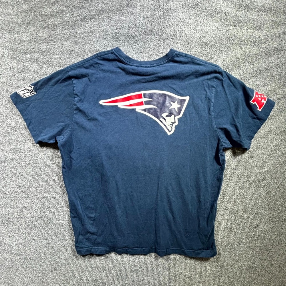 OVO x NFL New England Patriots Game Day T-Shirt Men's 2XL Navy Blue Graphic Tee - Picture 11 of 13